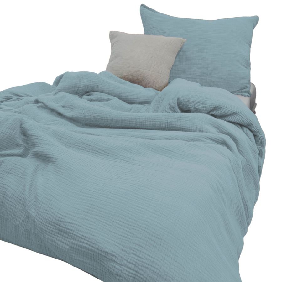 Musselin bleu